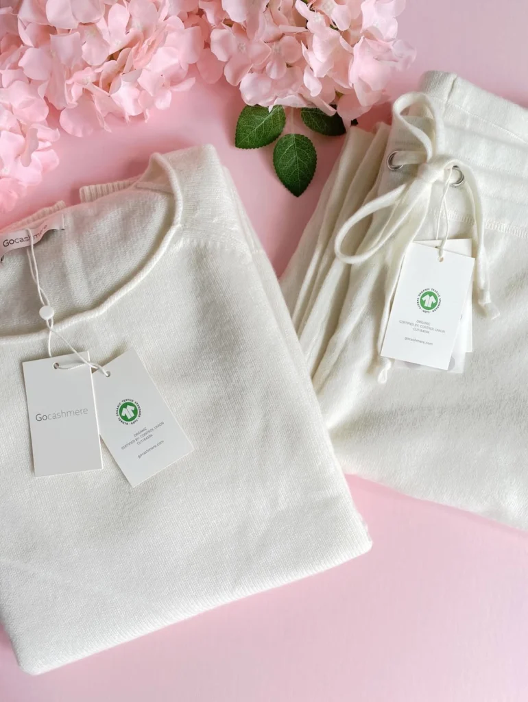 GoCashmere GOTS Certified Organic Cashmere