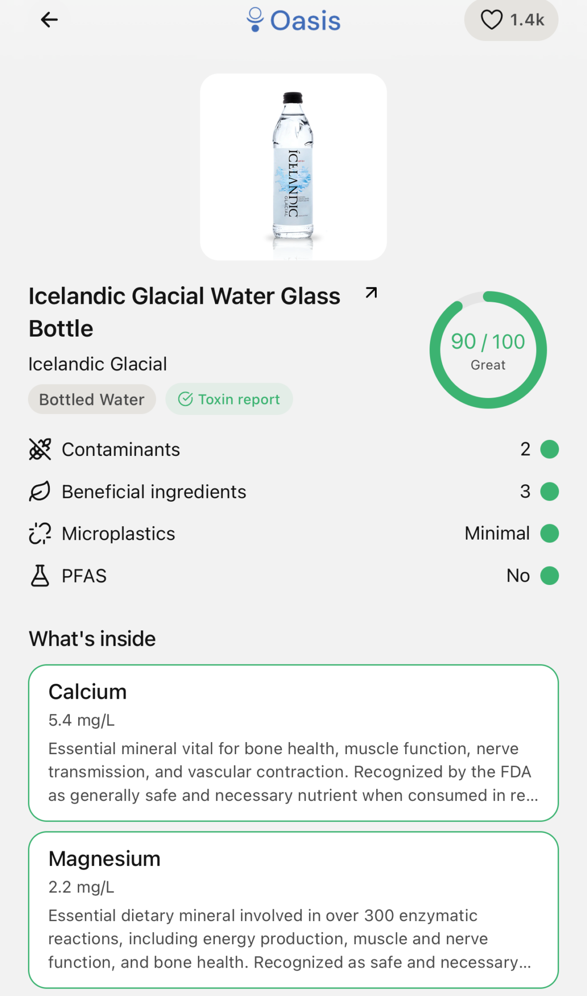 Icelandic Glacial Water Review