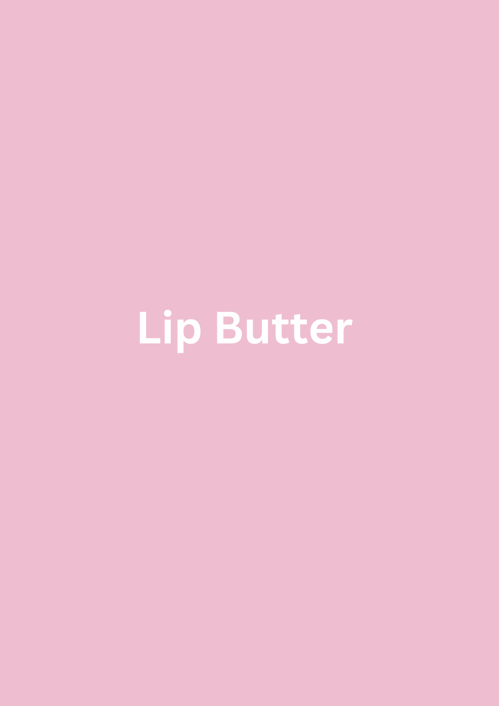 POG Lip Butter
