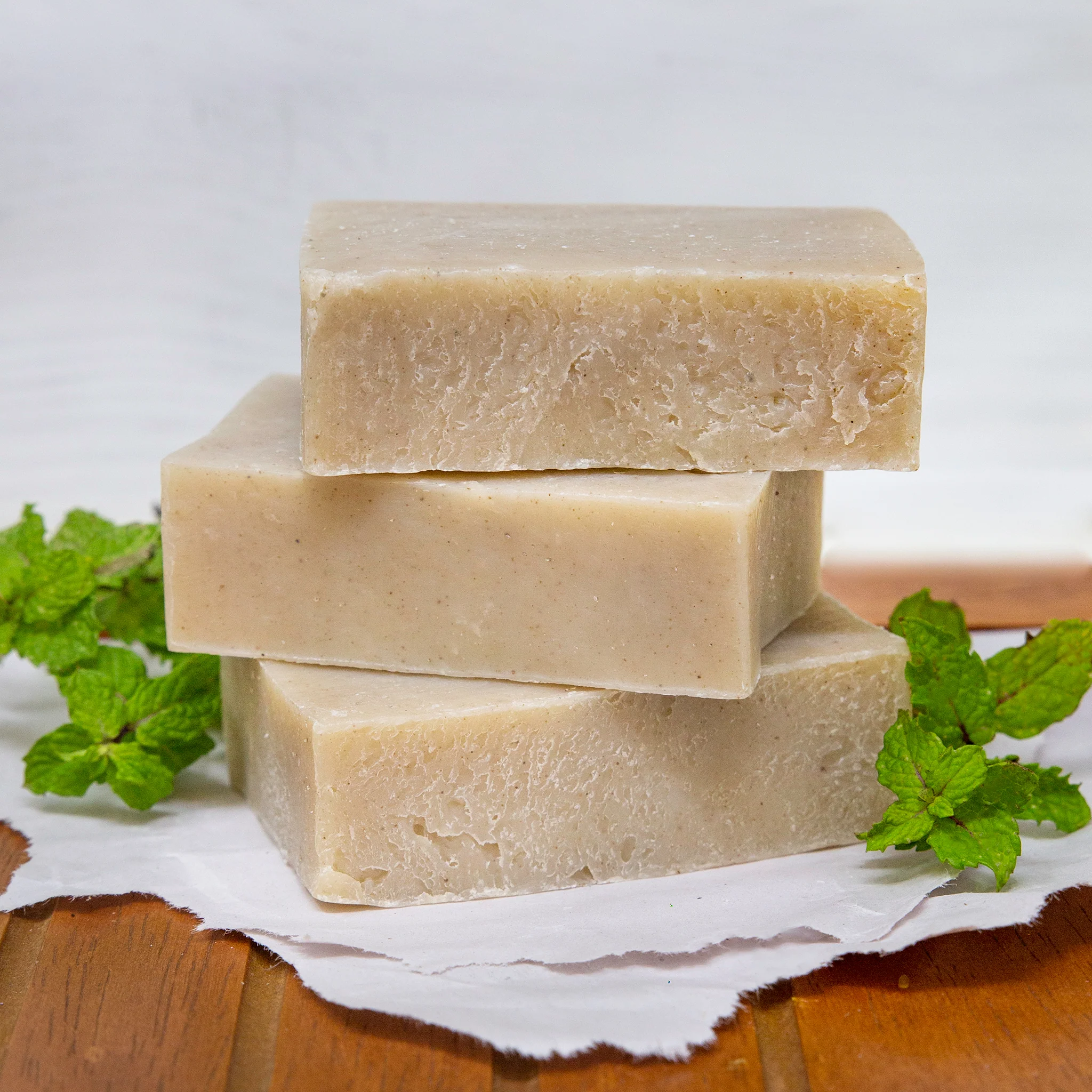 Poofy Organics Herbal Mint Shampoo Bar
