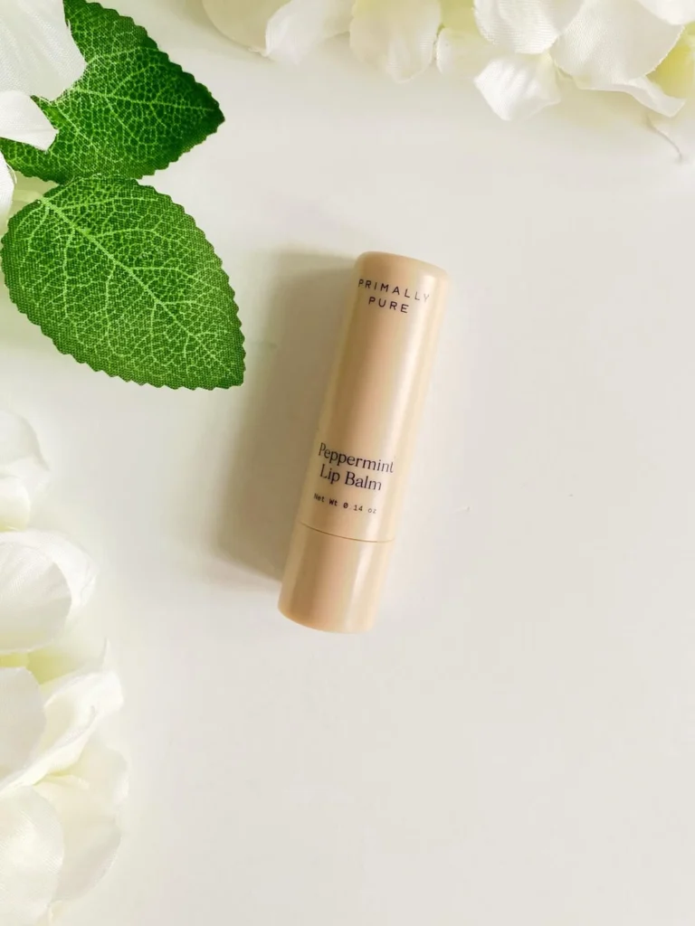 Primally Pure Orgnaic lip balm, seed oil-free