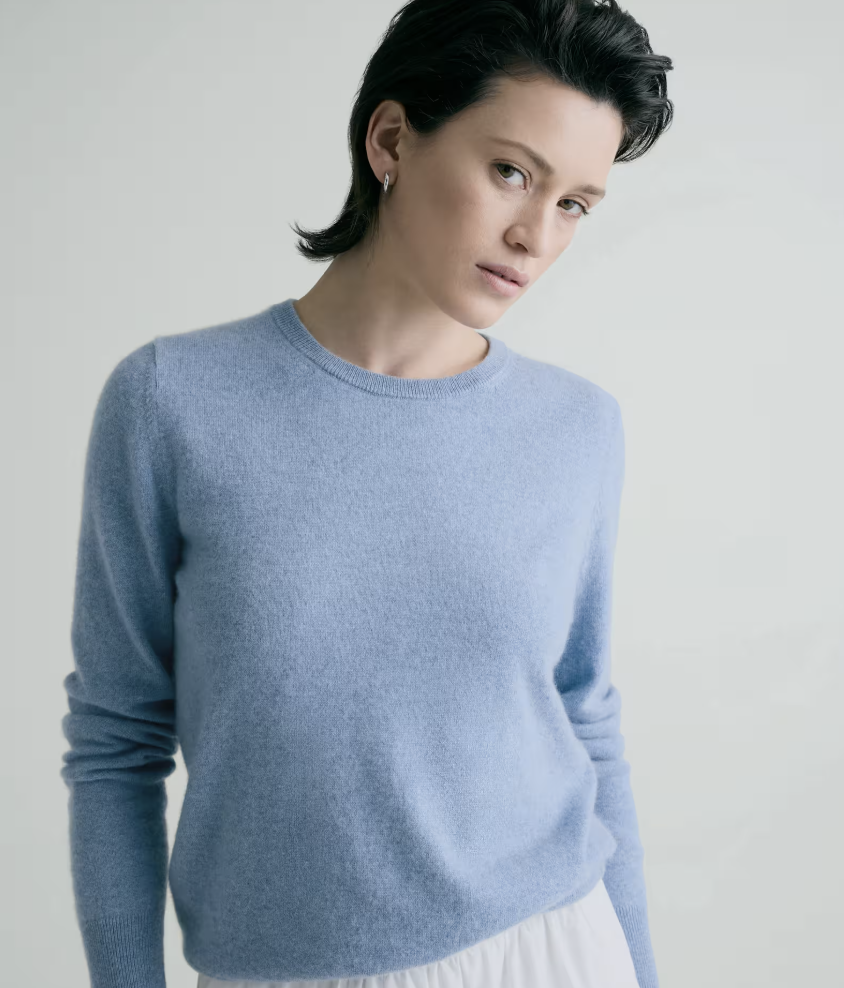 Quince Blue Cashmere