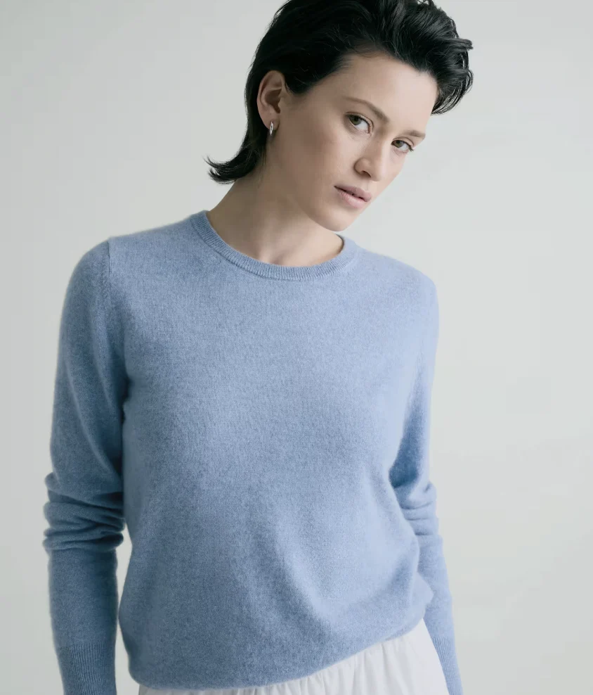 Quince Blue Cashmere