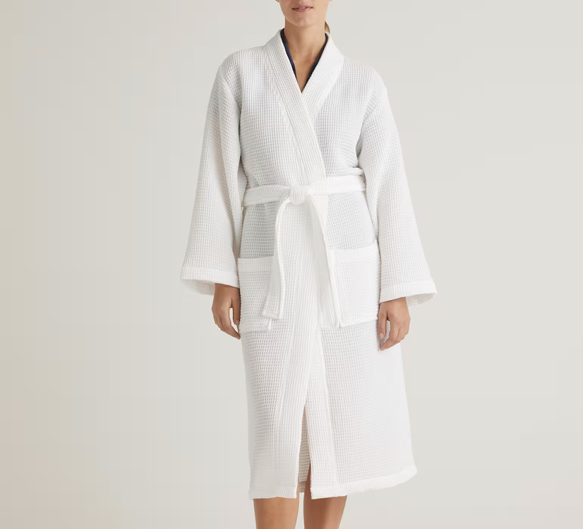 Quince Organic Turkish Waffle Robe