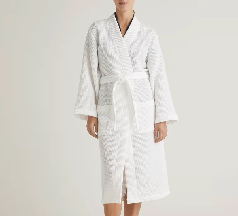 Quince Organic Turkish Waffle Robe