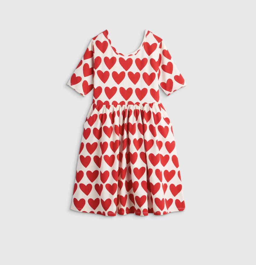 Quince Valentine's Day Dress