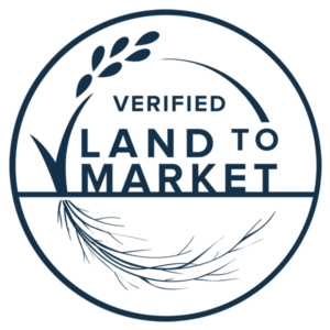 Verified Land to Market Logo