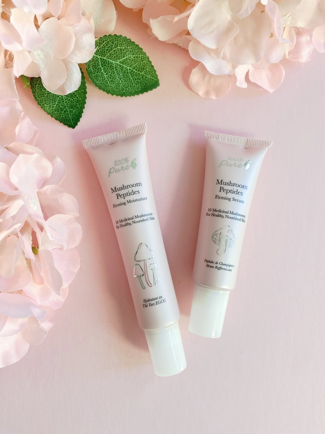 100% Pure Mushroom Peptides skincare