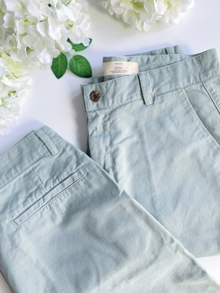 AYA Organic cotton Matching Blue pants
