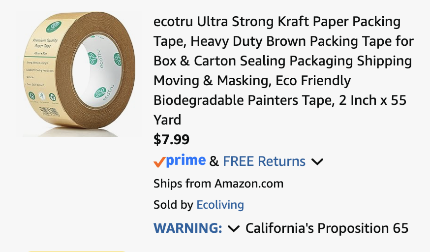 EcoTrue Tape review