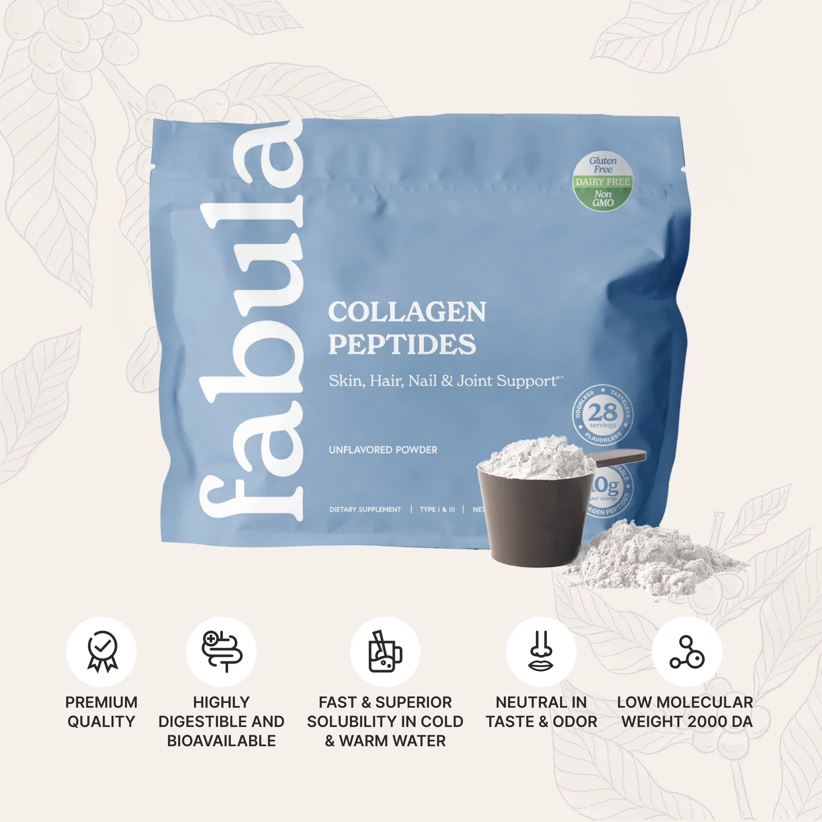 Fabula Collagen Peptides review and promo code