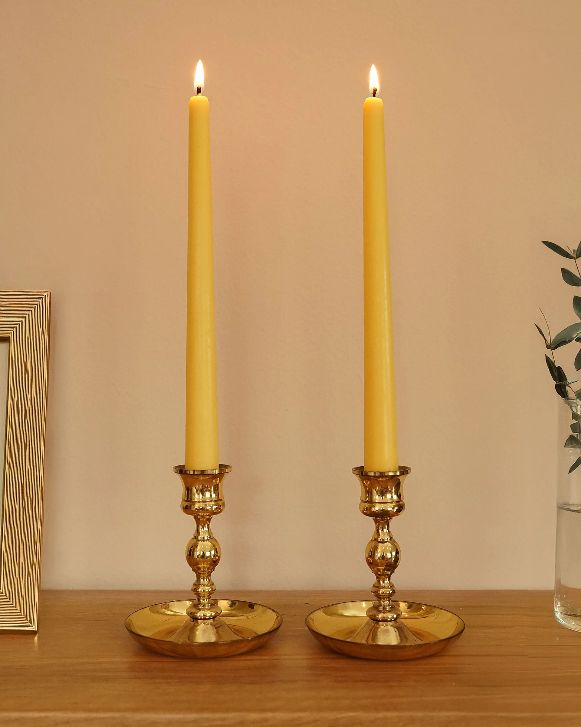 Health Y Sol Organic Tallow Taper Candles