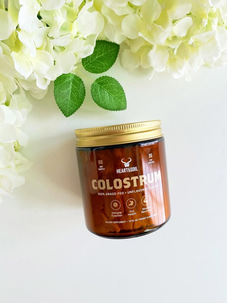 Heart & Soil Grass-Fed Colostrum review