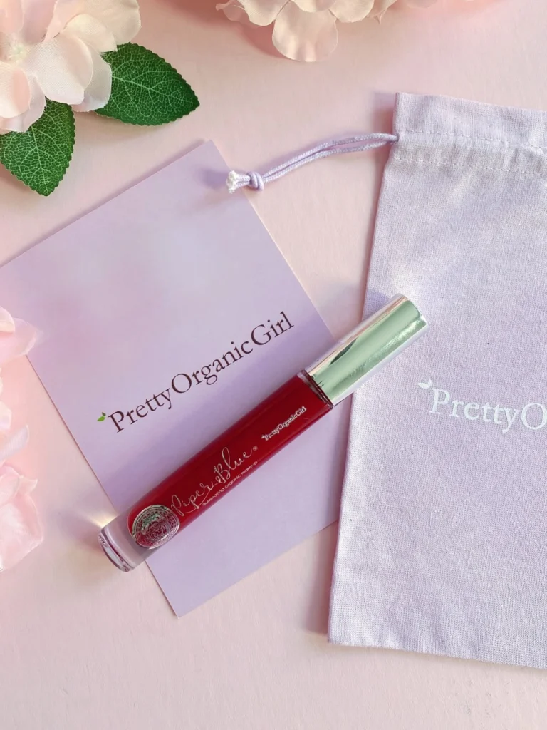 PiperBlue Pretty Organic lip gloss