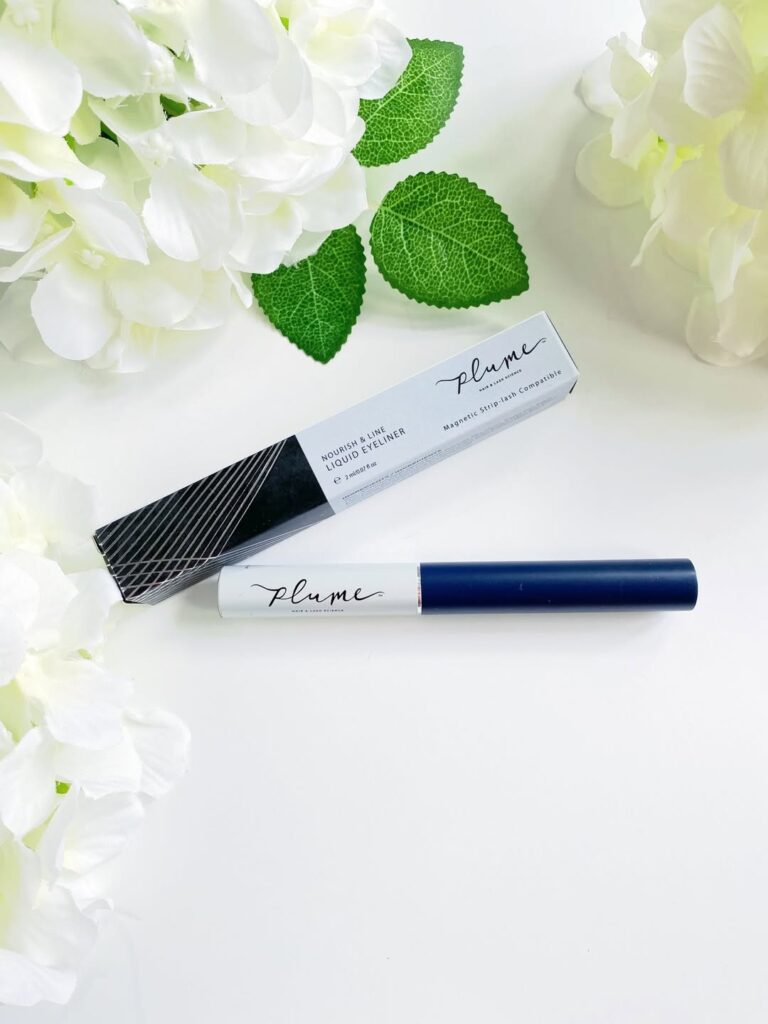 Plume Organic Nourish & Line Liquid Eyeliner review and promo code