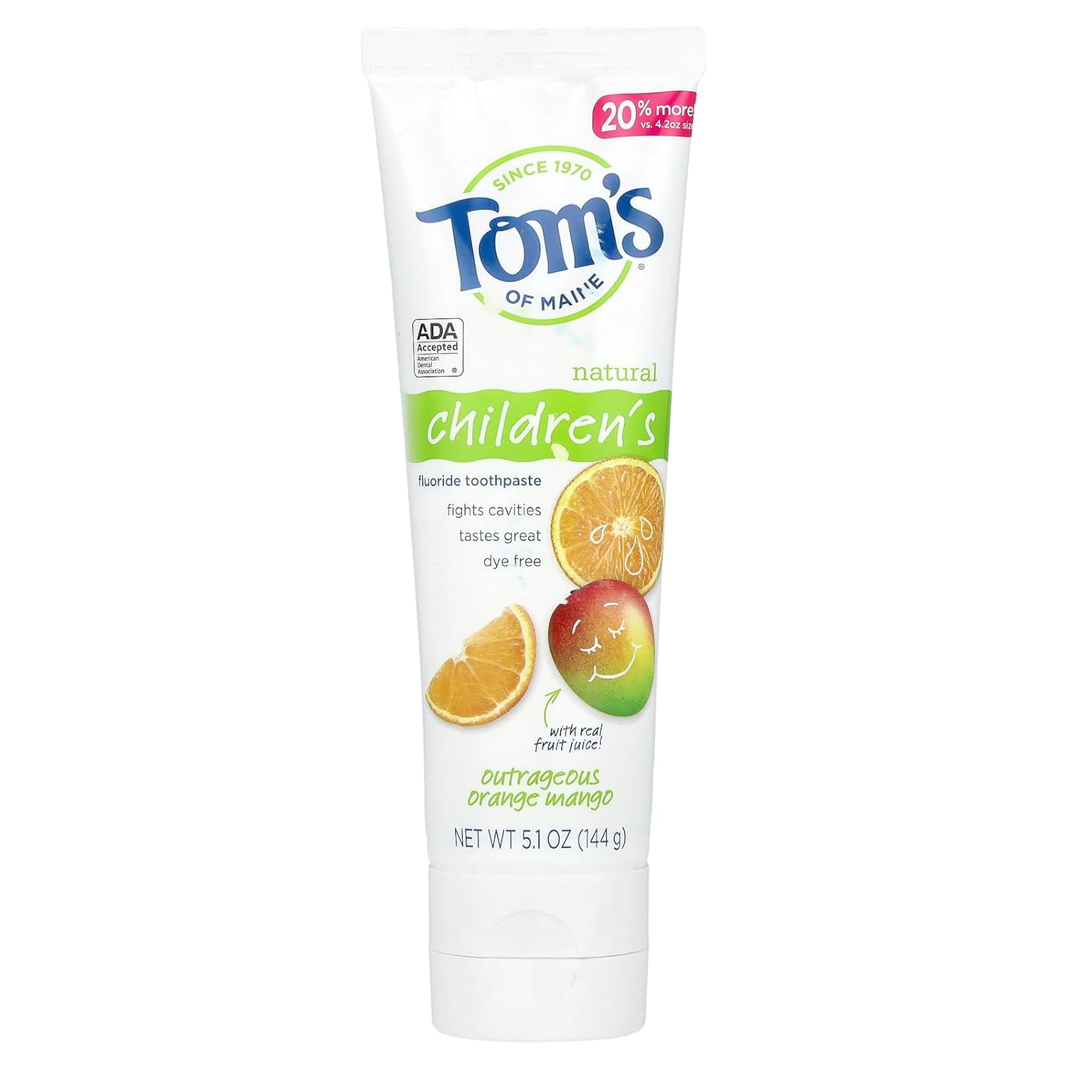 Tom's of Maine Natural Kid's Fluoride Toothpaste