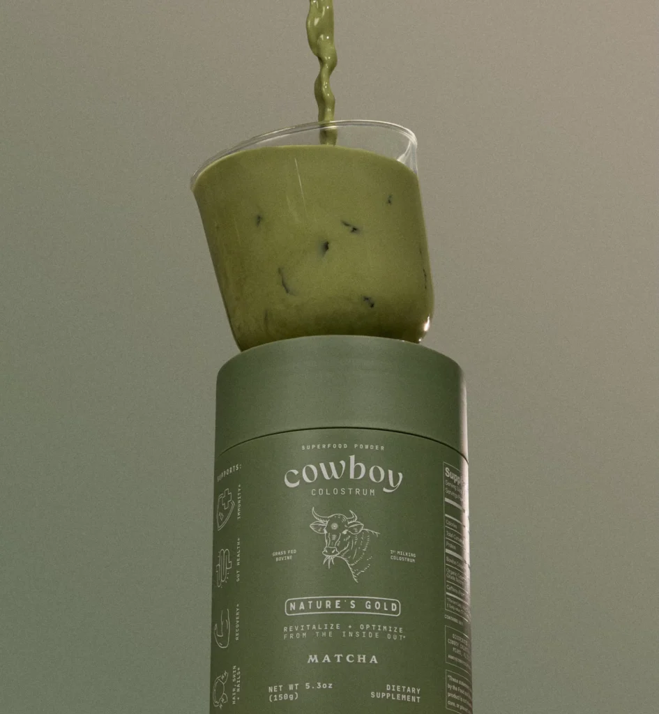 Cowboy Colostrum Organic Matcha Colostrum review and promo code