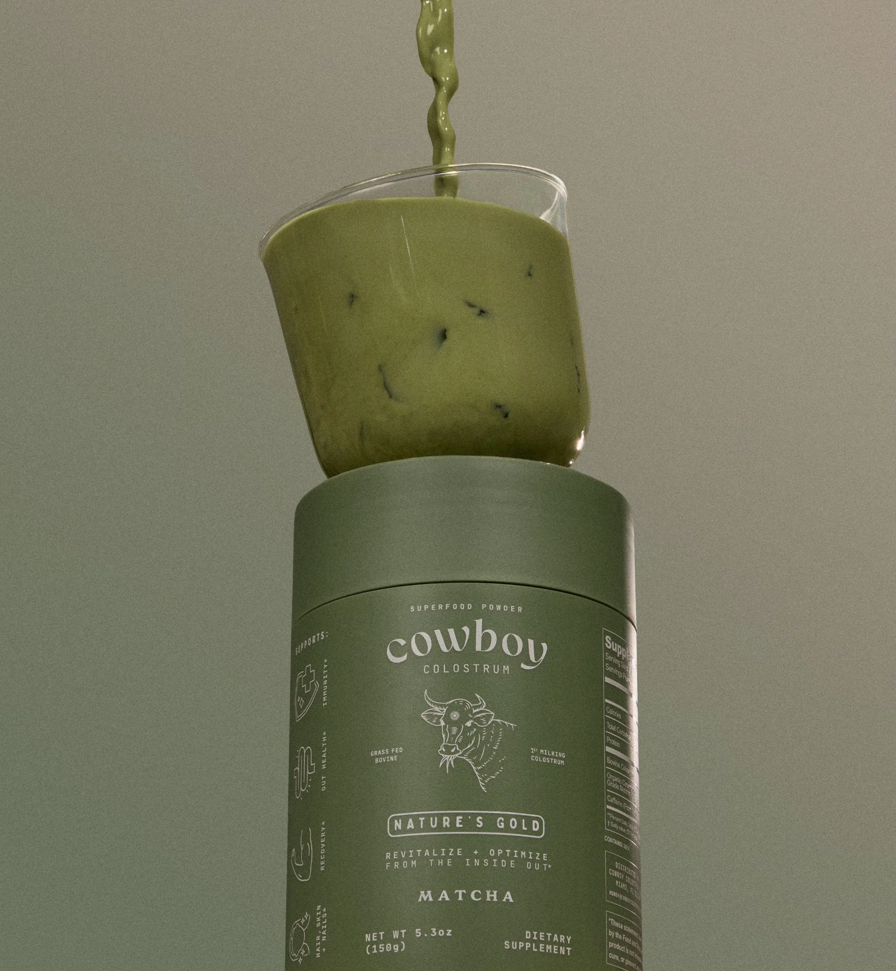 Cowboy Colostrum Organic Matcha Colostrum review and promo code