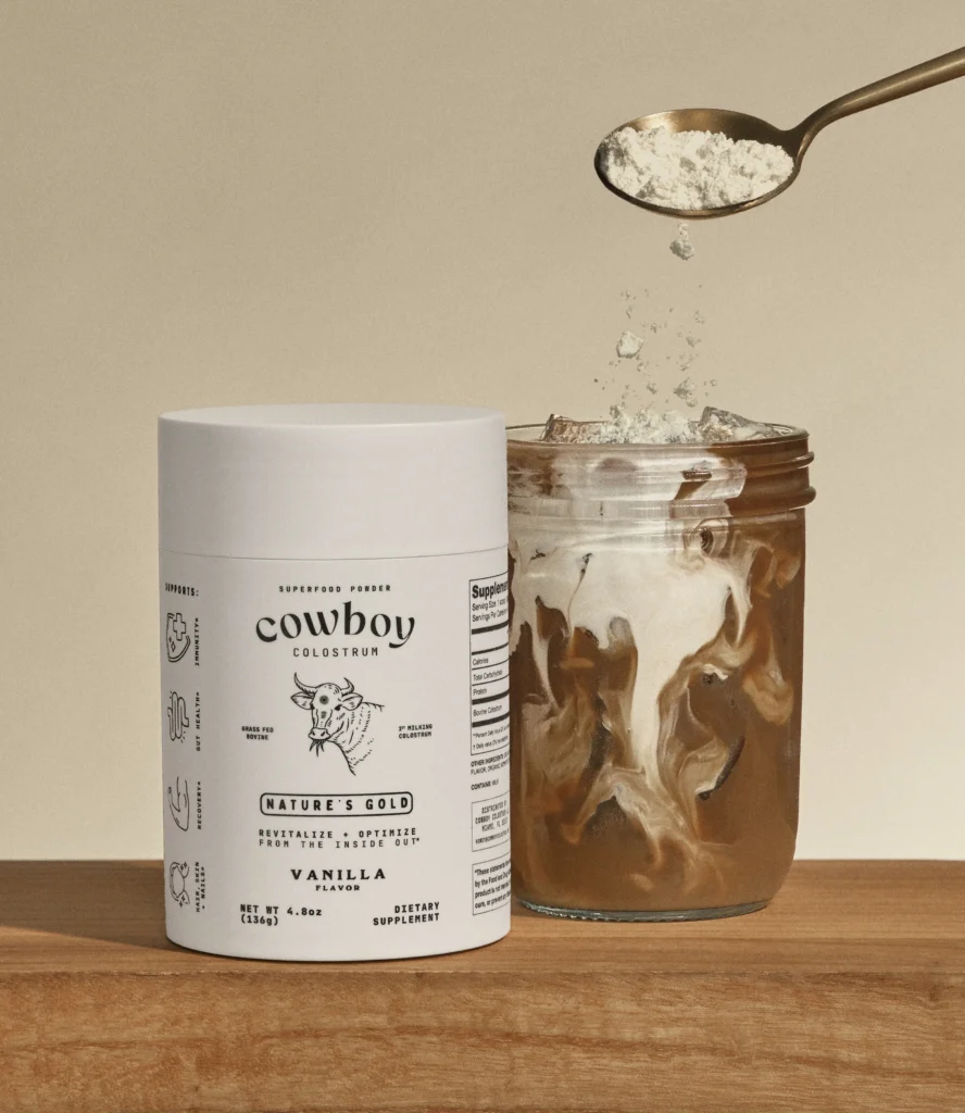 Cowboy Colostrum Organic Vanilla Colostrum