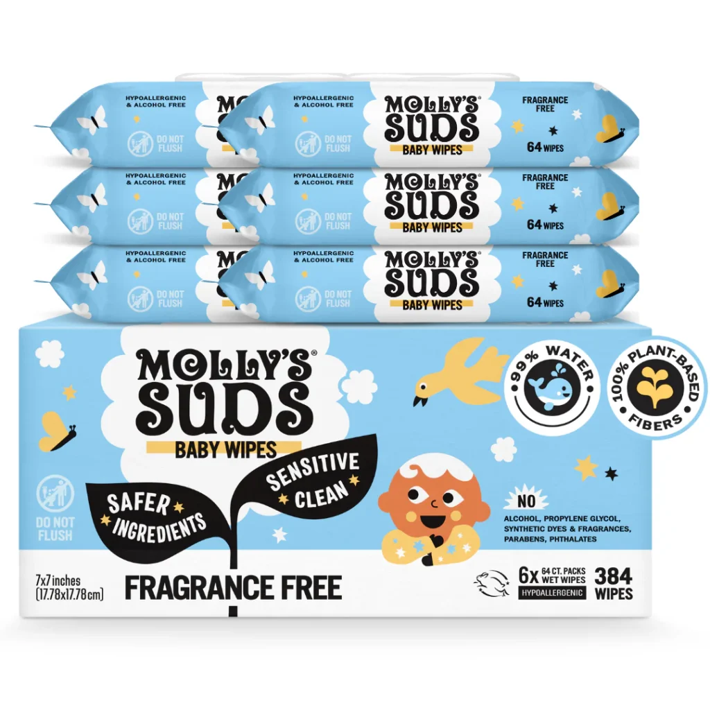 Molly's Suds Baby Wipes review