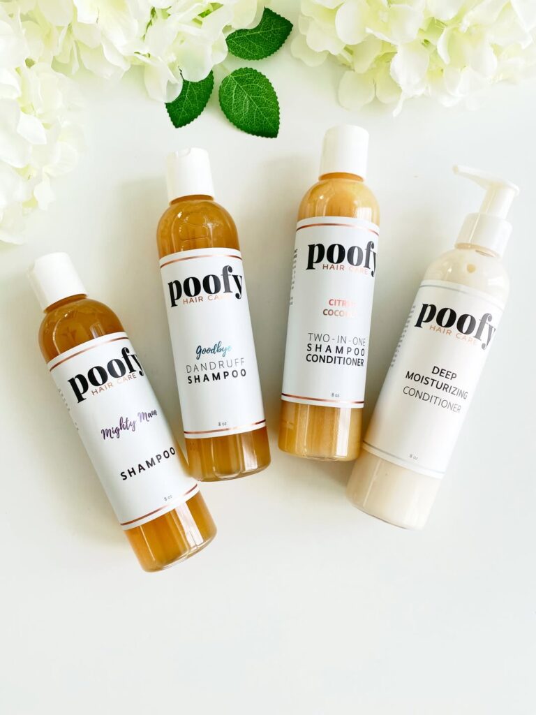 Poofy Organics hair care set