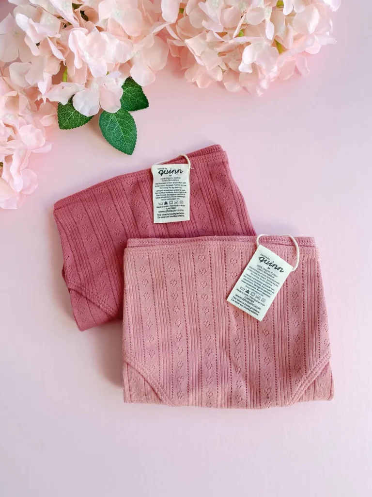 Q for Quinn Organic Underwear Set, plant dyes