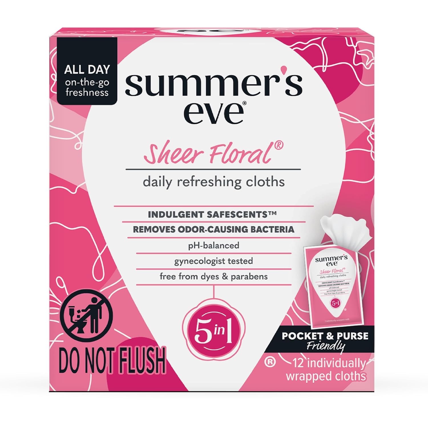 Summer's Eve Refreshing Feminine Wipes review