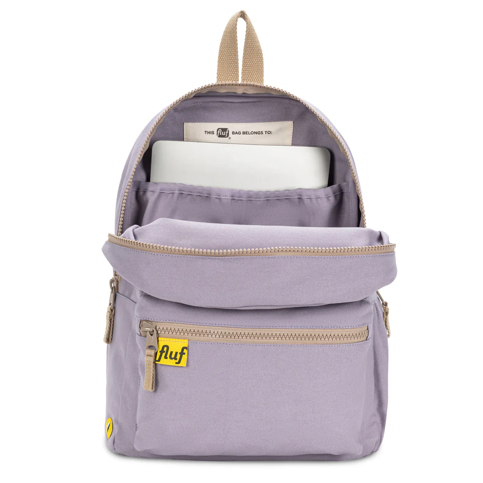 Fluf Organic Cotton Laptop Backpacks