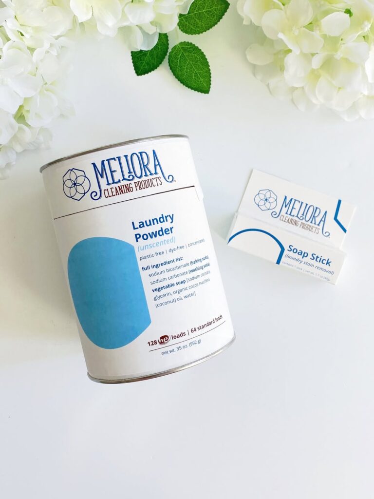 Meliora Organic Laundry, plastic-free