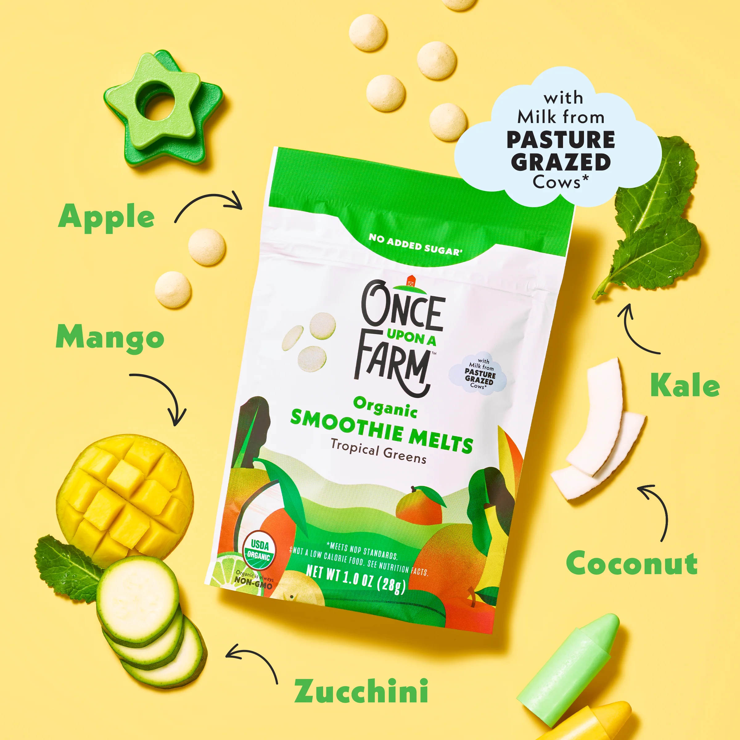 Once Upon A Farm USDA Certified Organic Smoothie Melts