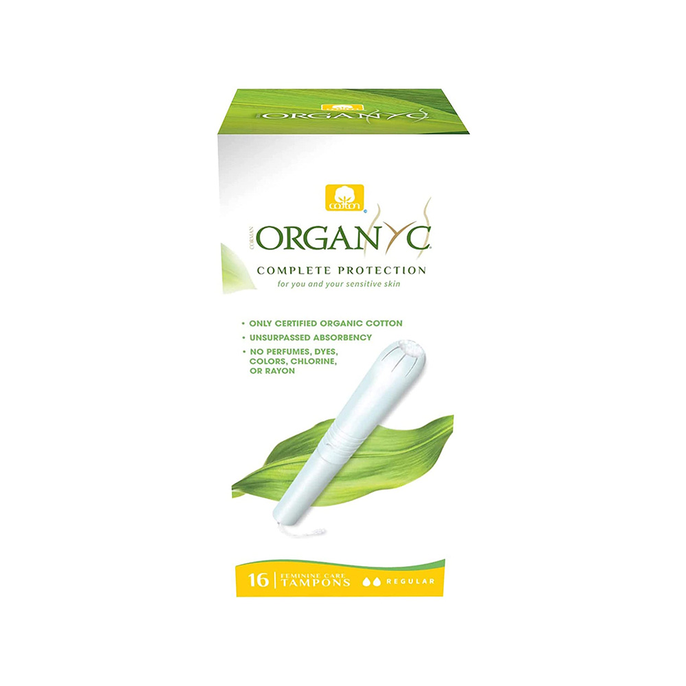 Organyc 100% Certified Organic Cotton Tampons with Cardboard Applicator