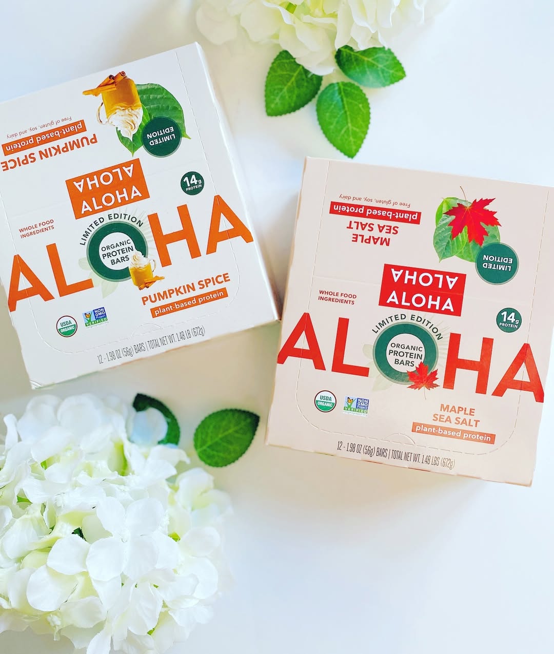 Aloha USDA Certified Organic food bars Autumn