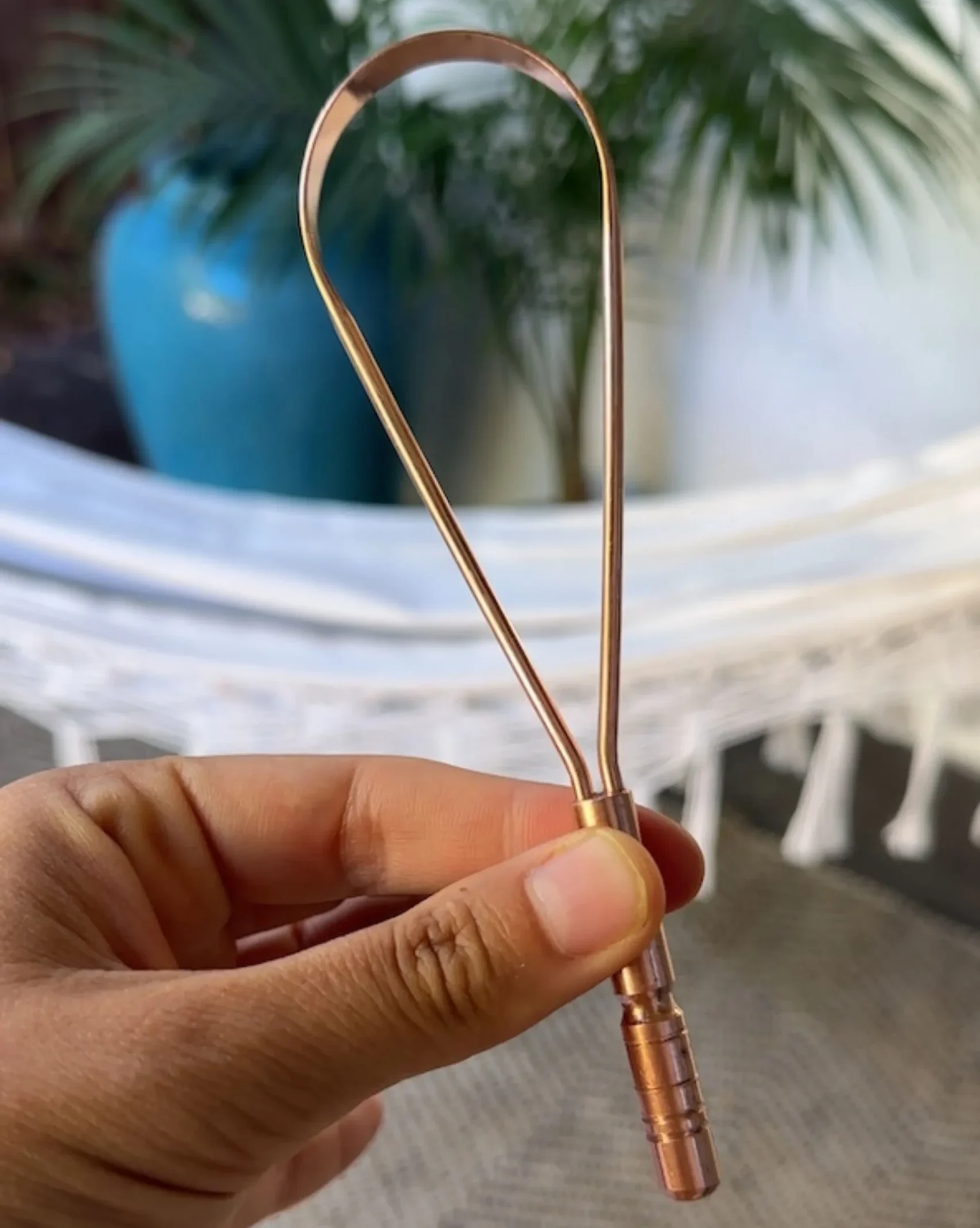 BeachCandy Organics Copper Tongue Scrapper