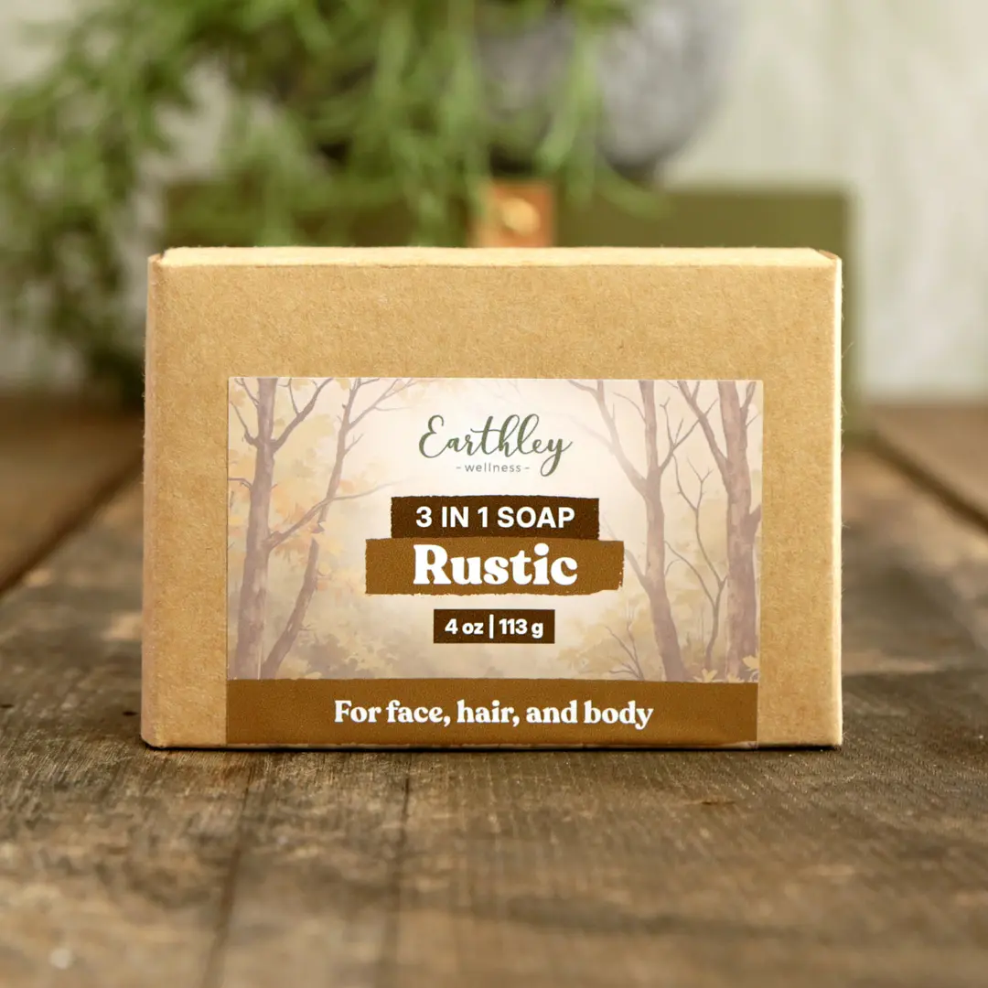 Earthley 3 in 1 Soap for travel and gym