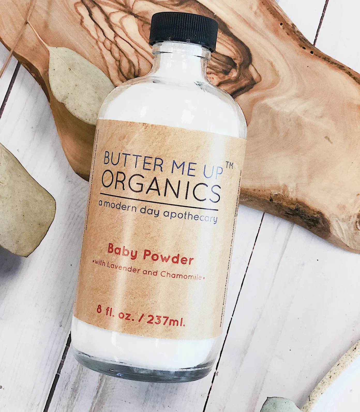 Butter Me Up Organics Organic Baby Powder refills