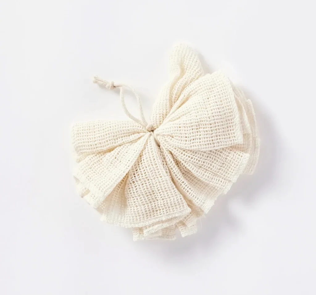 Coyuchi Organic Cotton Shower Pouf review