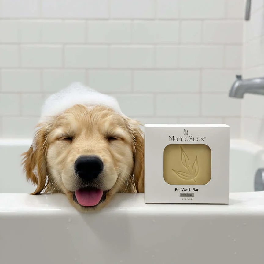 MamaSuds Unscented Organic Pet Wash Soap ingredients review
