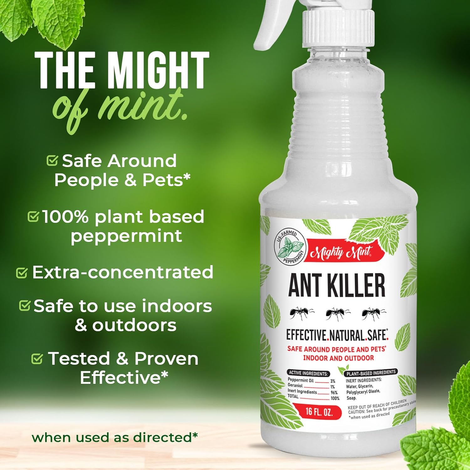 Mighty Mint Natural Ant Repellent