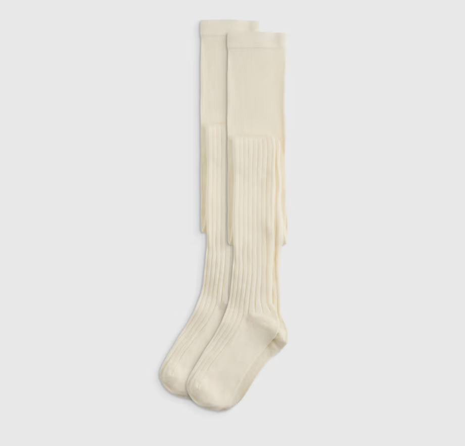 Quince certified organic cotton tights