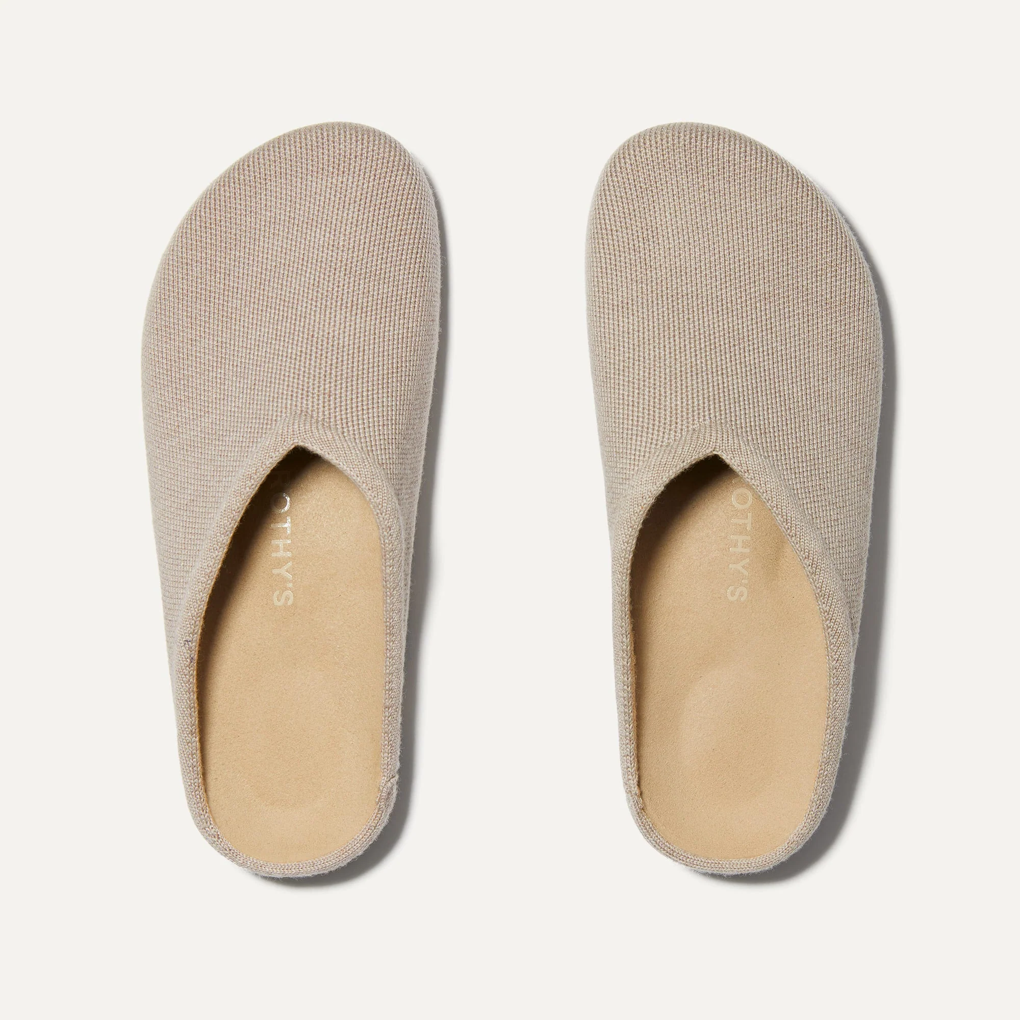 Rothy's Natural Merino slippers