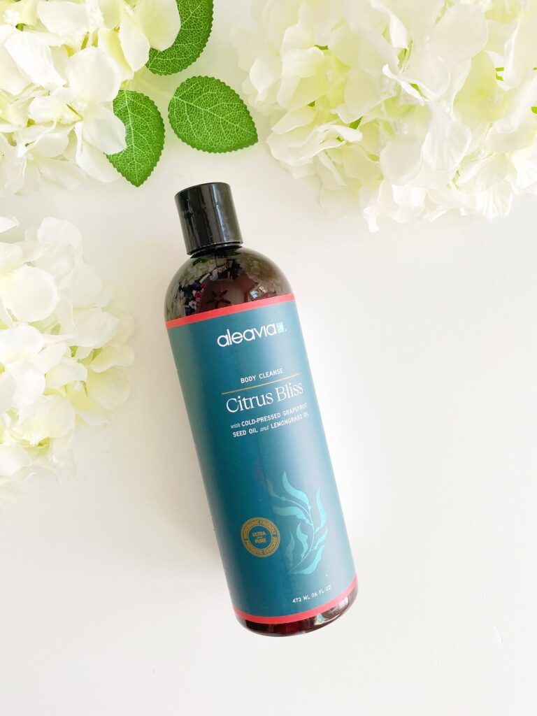 Aleavia organic body wash citrus review