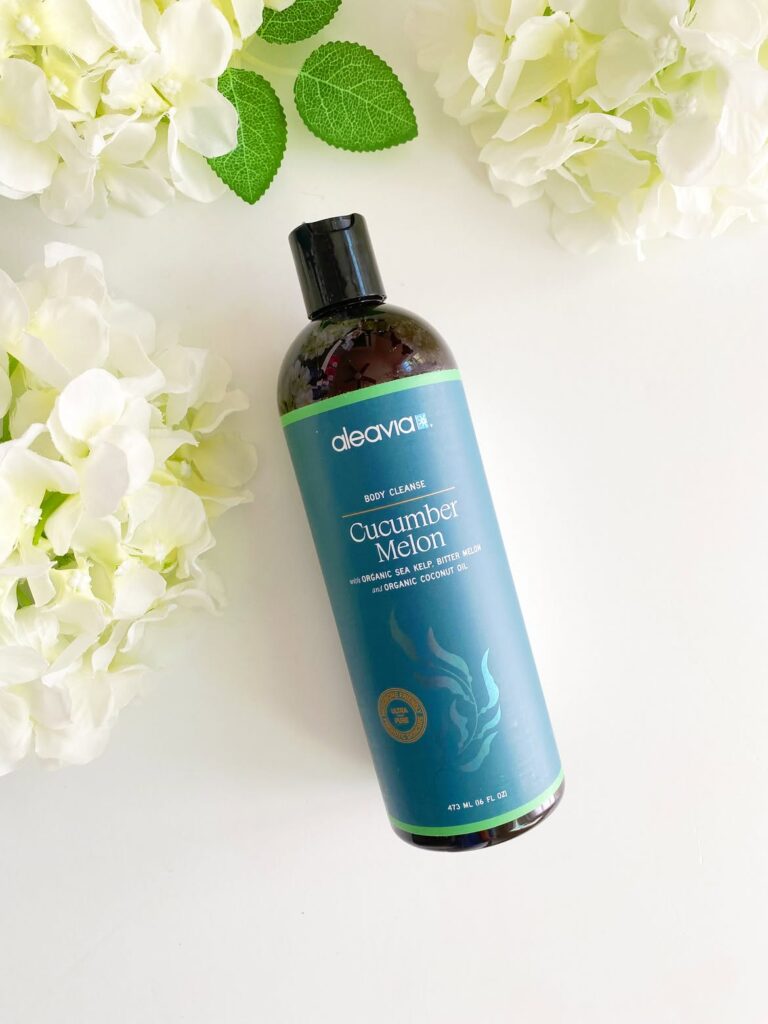 Aleavia organic body wash cucumber review
