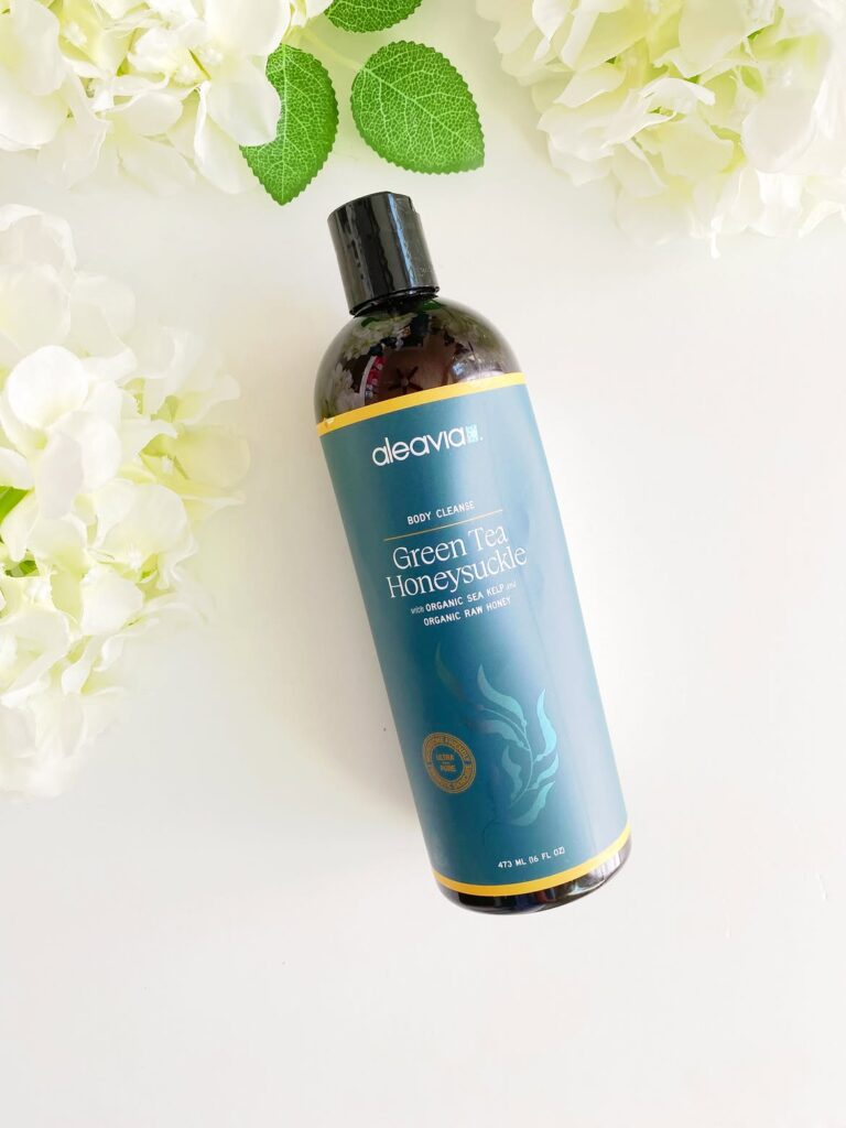 Aleavia organic body wash green tea review