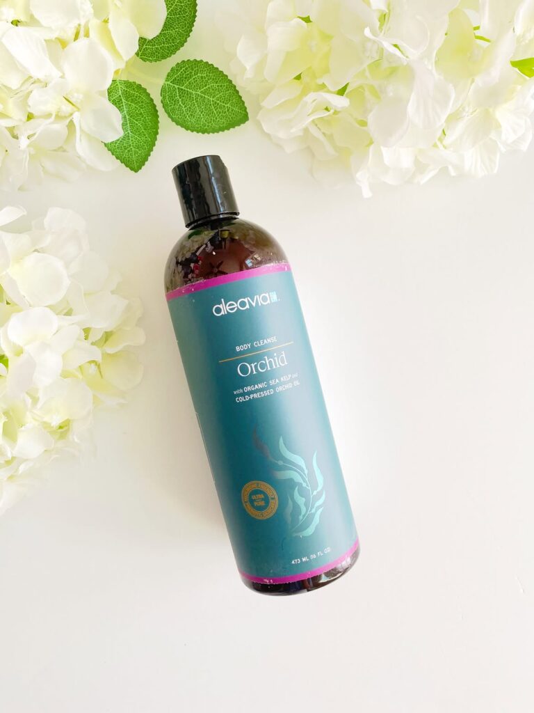 Aleavia organic body wash orchid review