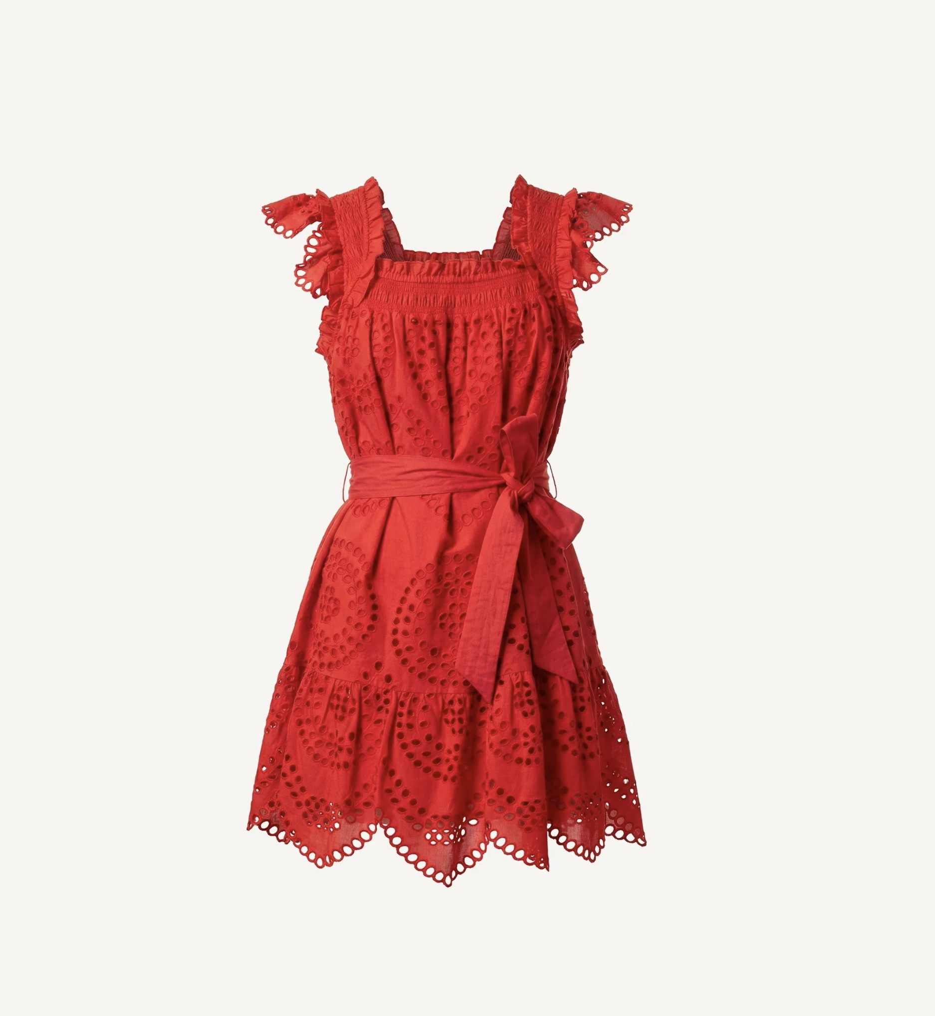 Cleobella Organic cotton red dress