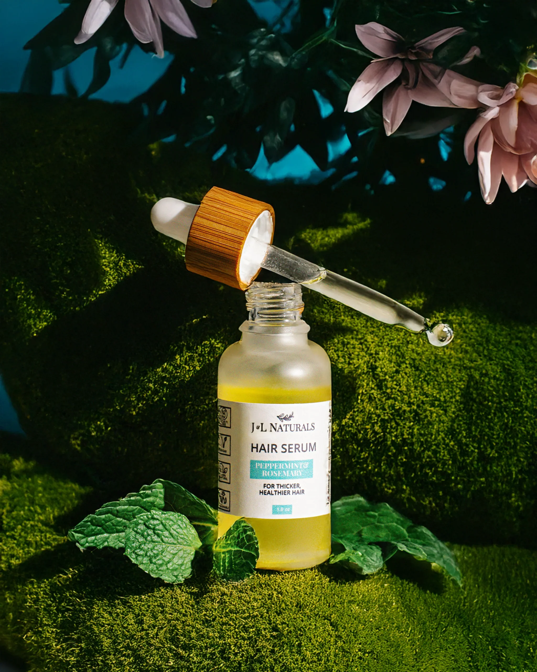 J&L Naturals hair serum