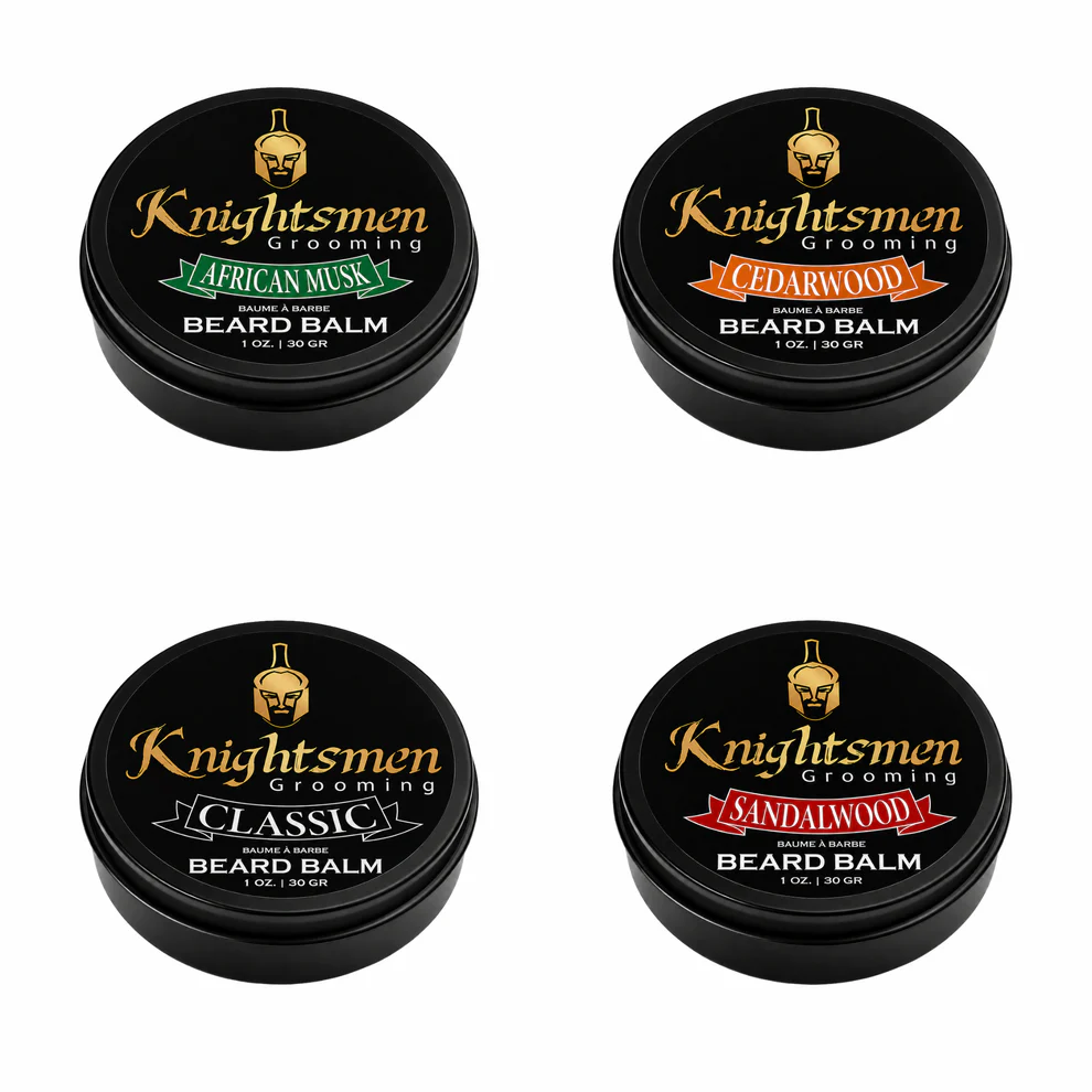 Kinghtsmen Grooming Organic Beard Balms