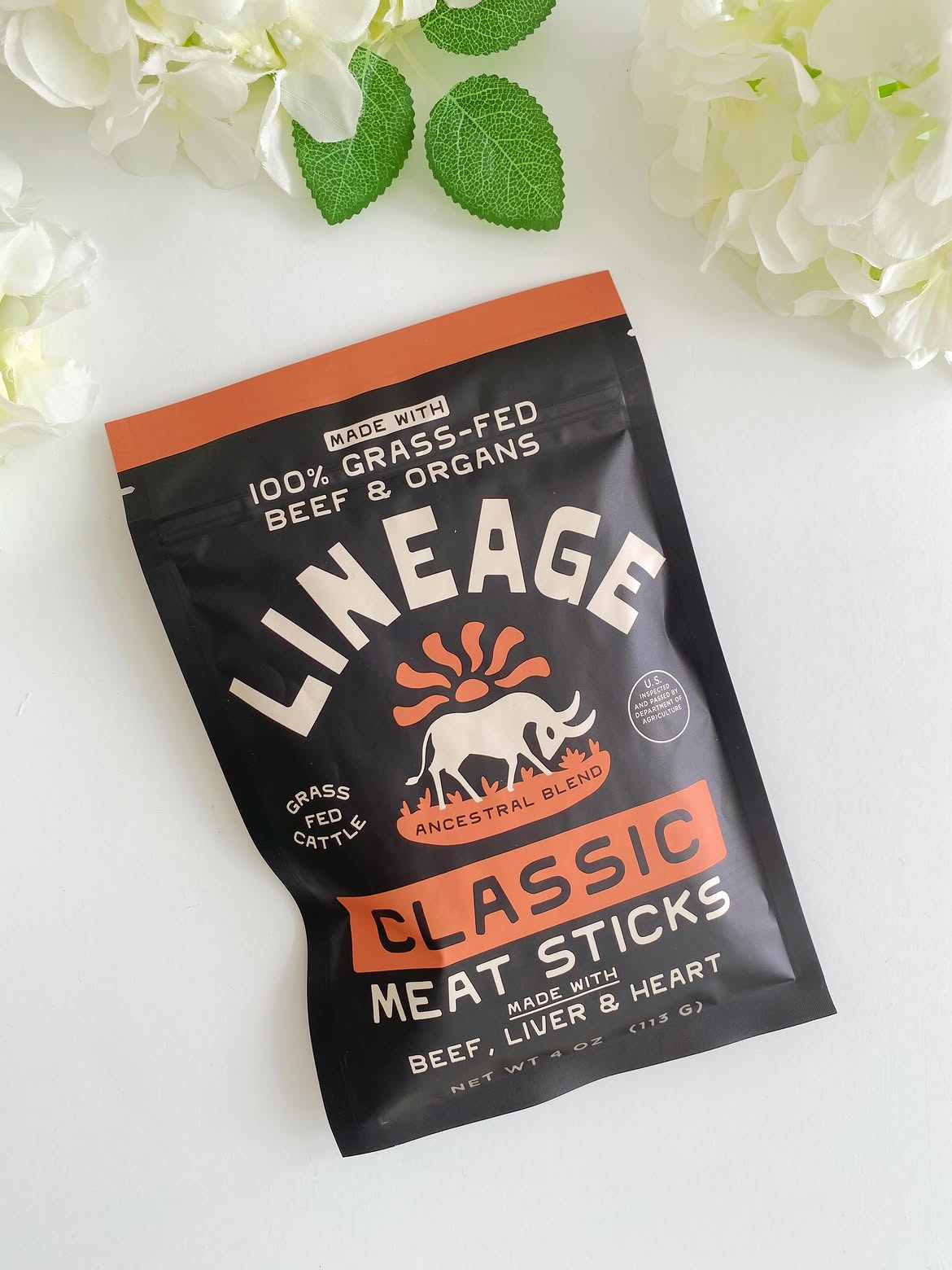 Lineage organic meat sticks review