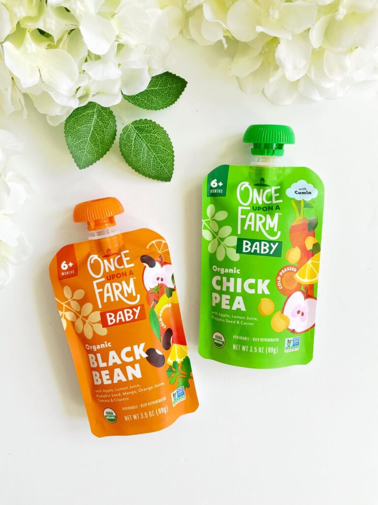 Once Upon A Farm vegan baby food review