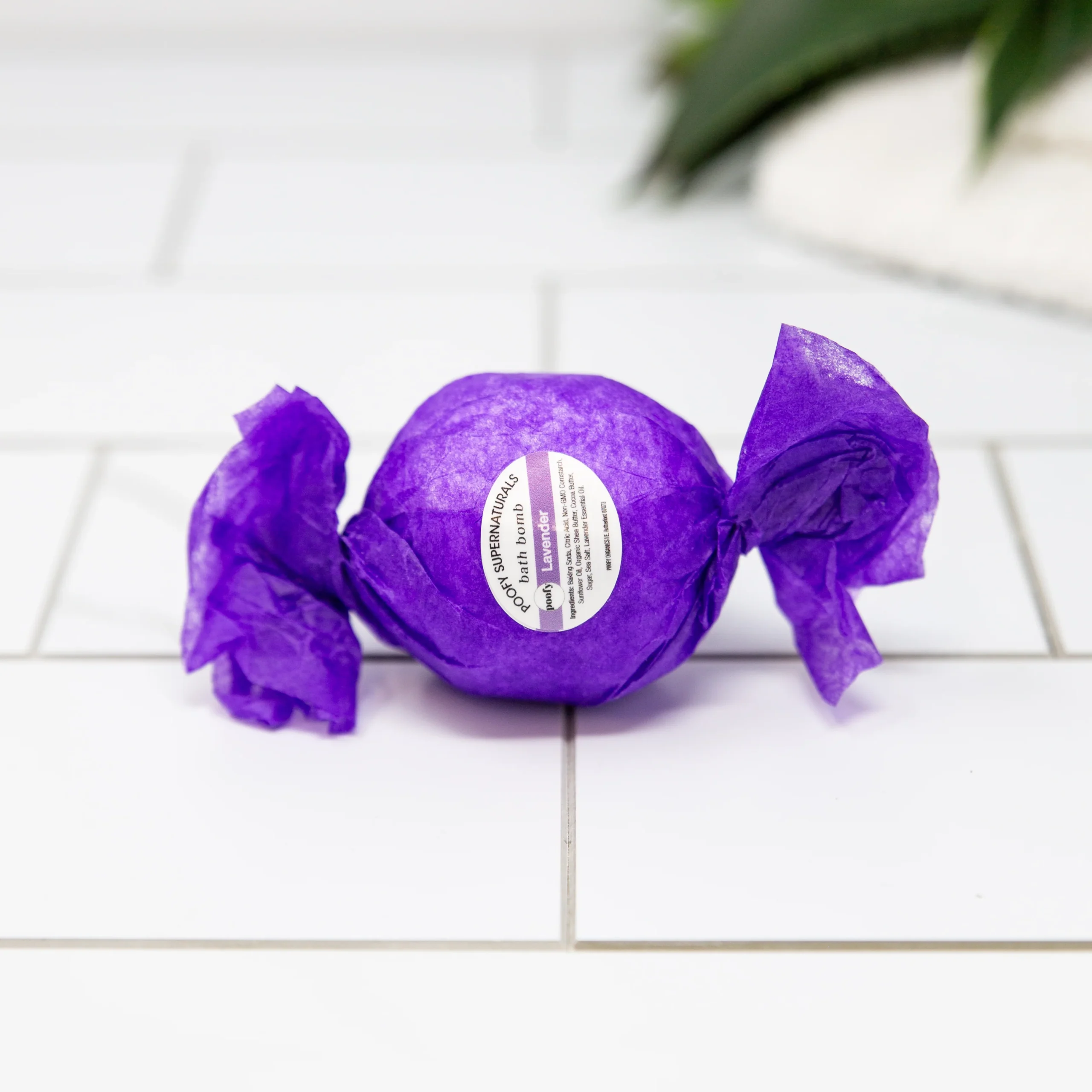 Poofy Organics Lavender Bath Bomb review and promo code